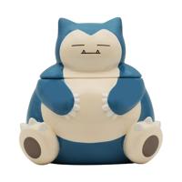 ABYSTYLE Pokémon Snorlax Koekjesdoos van keramiek, 18 x 13,5 x 15,5 cm, keukendecoratie, luchtdichte voorraaddoos voor levensmiddelen