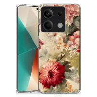 TPU Case voor Xiaomi Redmi Note 13 5G Bloemen