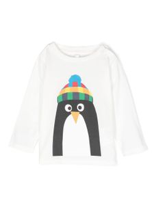 Stella McCartney Kids t-shirt imprimé à manches longues - Blanc