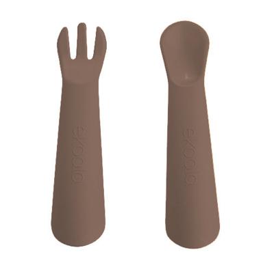 eKoala bestekset eKikò biologisch bruin 2-delig eKoala bestekset eKikò biologisch bruin 2-delig