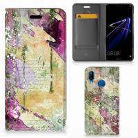 Bookcase Huawei P20 Lite Letter Painting