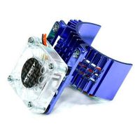 Integy Cooling fan + Heatsink voor 540 motoren - Blauw - thumbnail