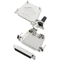 TRU COMPONENTS TCDTZF37HDS62K 7708720 connectorset SUB-D 180° aantal polen (nummer): 62 soldeerpunten 1 stuk.