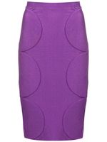 Adriana Degreas jupe crayon Bubble - Violet