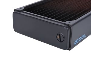 Alphacool Alphacool NexXxoS V.2 XT45 Full Copper Radiator - 360mm, schwarz PC-waterkoeling