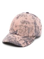 Etudes casquette Booster en jean - Rose