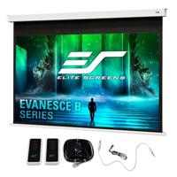 Elite Screens Evanesce B 16:9, Deckeneinbau Motor Leinwand, 222 x 125