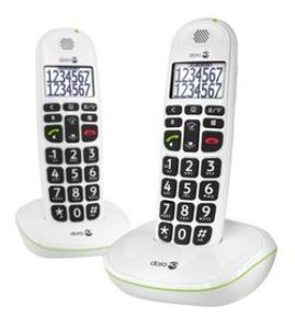 Doro PhoneEasy 110 DECT-telefoon Nummerherkenning Wit