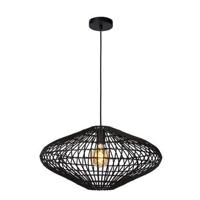 Lucide MAGALI Hanglamp 1xE27 - Zwart - thumbnail