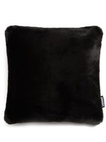 Apparis coussin Brenn en fourrure artificielle - Noir