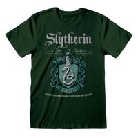 Harry Potter T-Shirt Slytherin Green Crest Size L