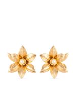 Nina Ricci boucles d'oreilles à fleurs pre-owned (années 1980)