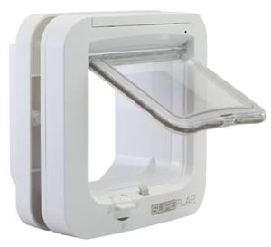 SureFlap Mikrochip Cat door Huisdierluik Wit 1 stuk(s)