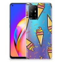 OPPO A94 5G | Reno5 Z Siliconen Case Icecream