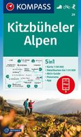 Wandelkaart 29 Kitzbüheler Alpen | Kompass - thumbnail