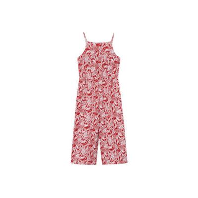 Mango Kids jumpsuit met all over print /wit