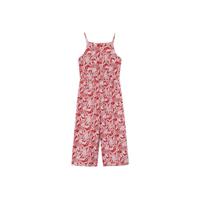 Mango Kids jumpsuit met all over print /wit