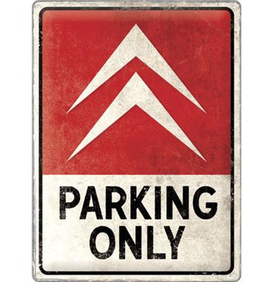 Tin Signs 30 x 40 cm Citroen - Parking Only