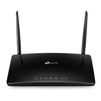 TP-Link Archer MR500 AC1200 LTE router dualband 4G + Cat6-Gigabit WLAN-router (300 Mbit/s in download, dual-band, 300 Mbit/s 2,4 GHz en 867 Mbit/s 5 GHz + vrij configureerbare LAN/WAN-poort) zwart