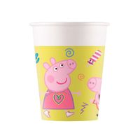 Peppa Pig Bekers Peppa Pig, 8st. - thumbnail