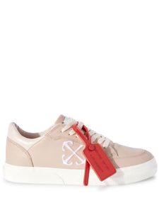 Off-White baskets New Vulcanized en cuir - Rose