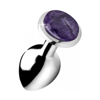 XR Brands Amethyst Gem - Butt Plug - Medium - thumbnail