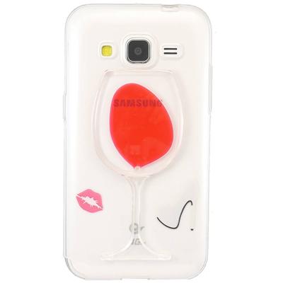 Samsung Galaxy Core prime hoesje - wijn Samsung Galaxy Core prime hoesje - wijn