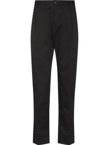 Dolce & Gabbana pantalon fuselé à coupe courte - Noir