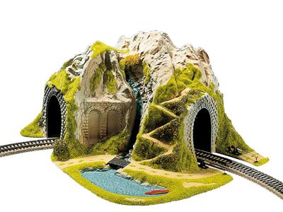 Noch 05170 H0 Hoektunnel enkelspoor