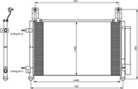 Condensor, airconditioning 35796 - thumbnail