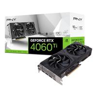 PNY GeForce RTX™ 4060 Ti 16GB Verto Overklokte grafische kaart met dubbele ventilator DLSS 3