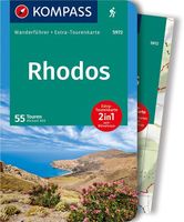 Wandelgids 5972 Wanderführer Rhodos | Kompass - thumbnail