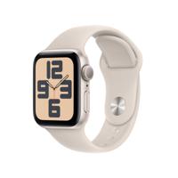 Apple Watch SE OLED 40 mm Digitaal 324 x 394 Pixels Touchscreen Beige Wifi GPS - thumbnail