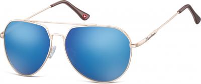 Montana zonnebril unisex Aviator goud (MS90F) Montana zonnebril unisex Aviator goud (MS90F)