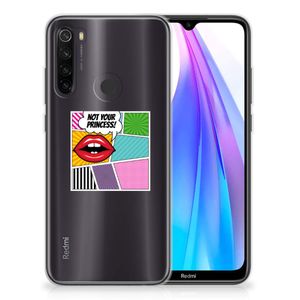 Xiaomi Redmi Note 8T Silicone Back Cover Popart Princess