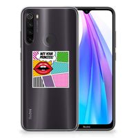 Xiaomi Redmi Note 8T Silicone Back Cover Popart Princess - thumbnail