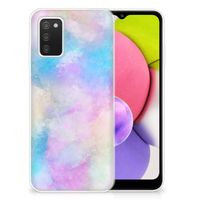 Hoesje maken Samsung Galaxy A03S Watercolor Light