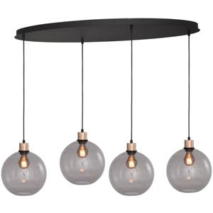 Masterlight Hanglamp ovaal Lazise Oval 4x Ø 25cm goud 2644-05-02-100-40425