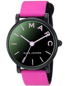 Horlogeband Marc by Marc Jacobs MJ1646 Silicoon Roze 18mm