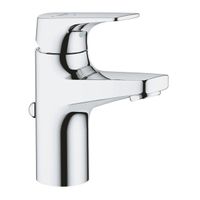 GROHE Start Flow waterbesparende wastafelkraan S-size met afvoerplug m. 28mm ES cartouche chroom 23769000