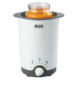 NUK Thermo 3in 1 Babyvoedsel verwarmer Wit, Zwart