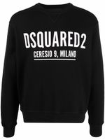 DSQUARED2 sweat à logo imprimé - Noir - thumbnail