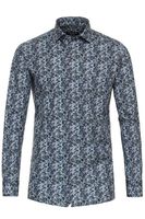 Casa Moda Modern Fit Overhemd blauw, Motief