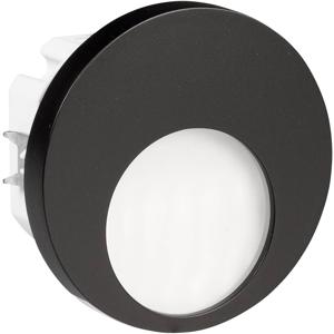 Zamel 02-221-62 Muna LED-wandinbouwlamp LED LED vast ingebouwd 0.42 W Zwart