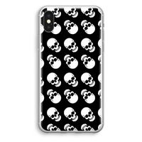 Musketon Skulls: iPhone X Transparant Hoesje