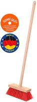 Theo Klein 6640 Pure Fresh-straatbezem, hout I Kinderbezem met stevige houten steel en robuuste kunststof borstelharen I Speelgoed voor kinderen vanaf 3 jaar
