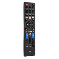 TNB TNB universele afstandsbediening voorgeprogrammeerd Panasonic, Philips, LG, Samsung en Sony, zwart