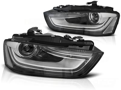 Tuning-Tec Koplampen ZWART voor Audi A4 B8 12-15