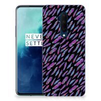 OnePlus 7T Pro TPU bumper Feathers Color