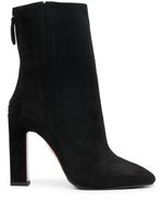 Aquazzura bottines Joplin 105 mm en daim - Noir - thumbnail